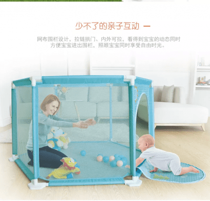 Happy Game Fence Toddler Play Pen
