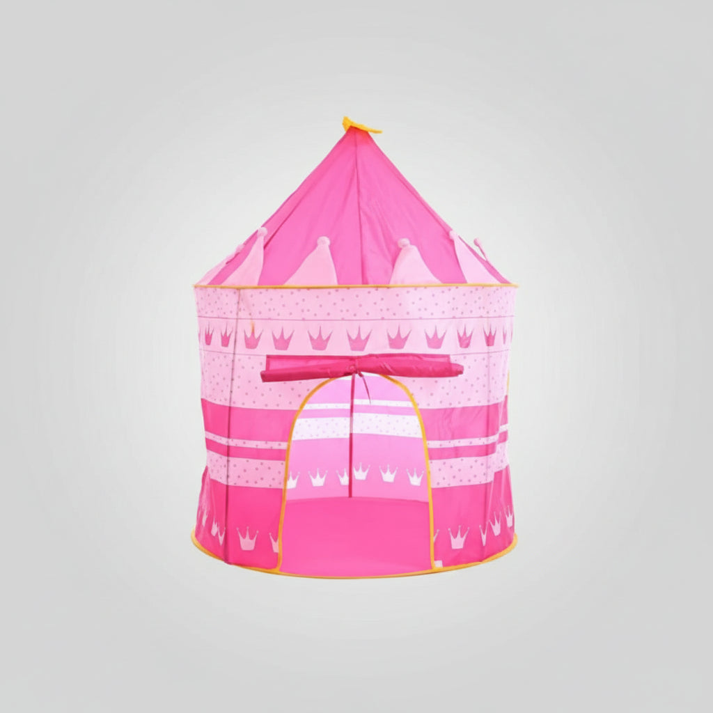 Kiddies Portable Foldable Camping Tent - Pink