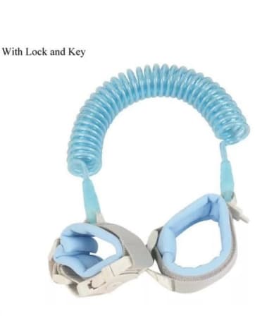 Kiddies Anti Lost Safety Wrist Strap - Blue